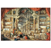 Educa Jigsaw Puzzle - Gallery With Views of Modern Rome - 5000 Pieces Educa Jigsaw Puzzle - Gallery With Views of Modern Rome - 5000 Pieces
